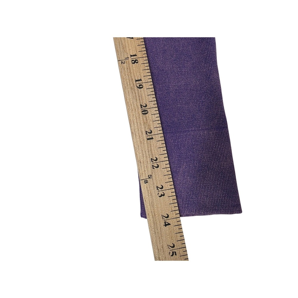 Free People Movement Good Karma Leggings Purple Acid Wash Ribbed XS/S - Picture 8 of 9